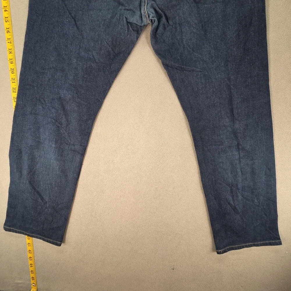 Levis 502 Jeans Mens‎ Selvedge Blue Med Wash Regular Fits 36x29
